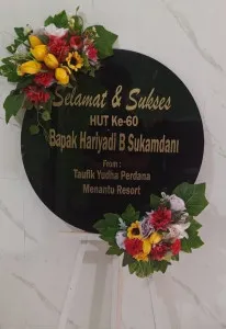 Papan Akrilik Ucapan Ulang Tahun Pangandaran